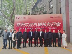 学院党委副、机械校友会秘书长张敏引见